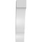 Ekena Millwork 3 1/2-in. W x 8-in. D x 16-in. H Balboa Architectural Grade PVC Knee Brace BRCP035X08X16BOA - alternate 2